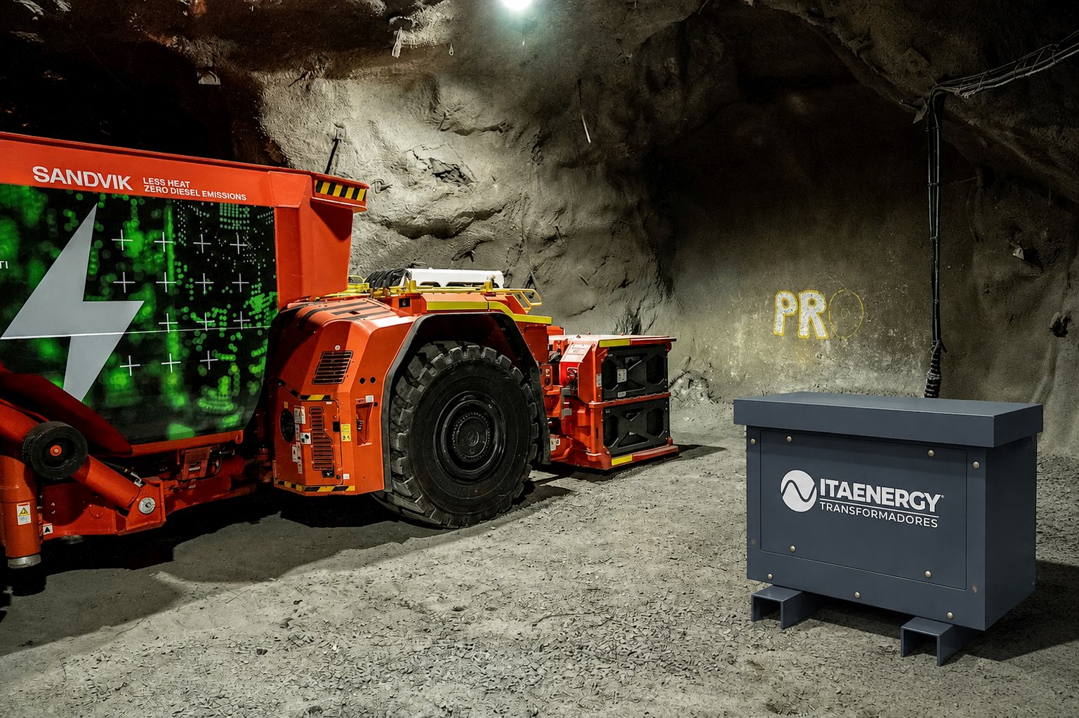 Mineradora · Frota Elétrica